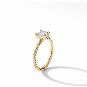 David Yurman 18 kt yellow gold chatelaine ring NWT 💍